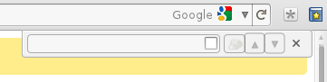 Find Bar On Top