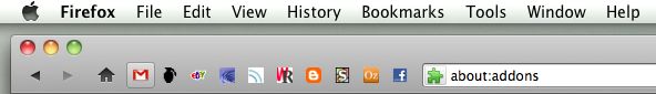 Nicer toolbar buttons/bookmarks [OS X]