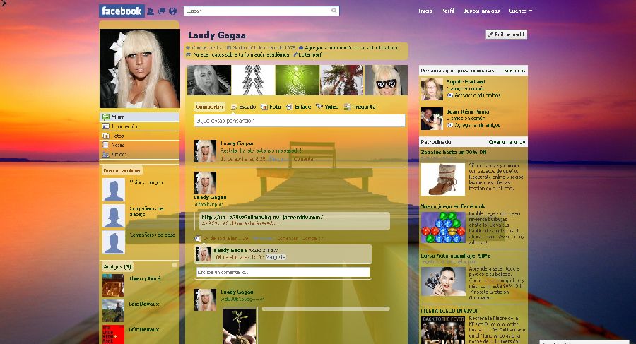 •°o.O( Facebook - Spring Skin - Reloaded )O.o°•