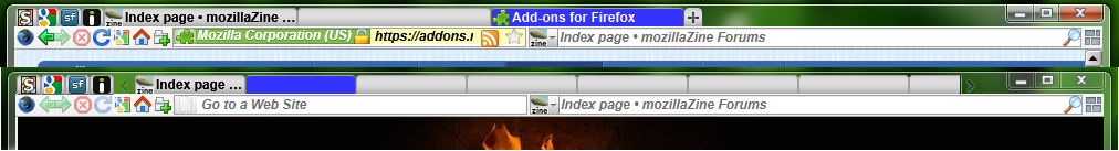 FF4 - CC 4.0.8 Tabs in Titlebar Restored Window