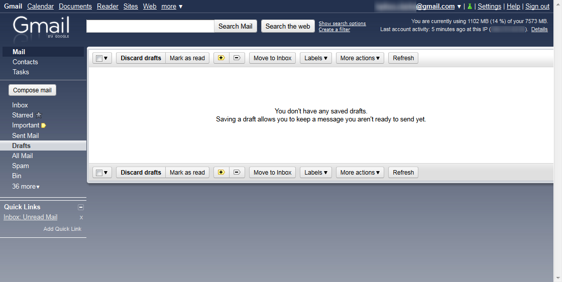 Streamlined Gmail 1