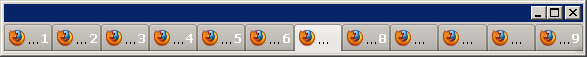 Firefox 4: numbered tabs