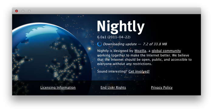 Update throbber done right [All/Nightly]