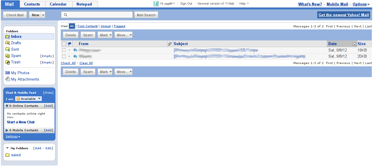 Yahoo Mail Classic Cleanup