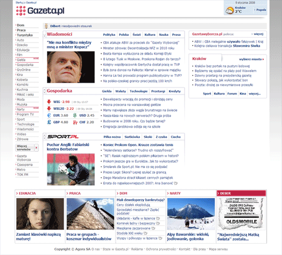 Gazeta.pl - NO CLUTTER