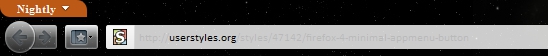 Firefox 5 - Custom Appmenu Button