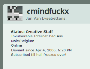 dA - Userpage