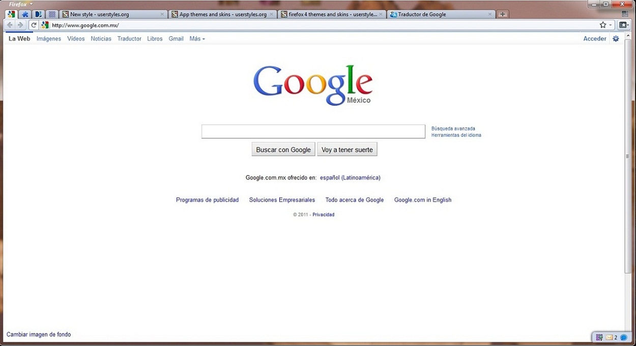 Firefox 4 "New Interface"