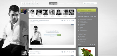 joe jonas bw tumblr dash/menu