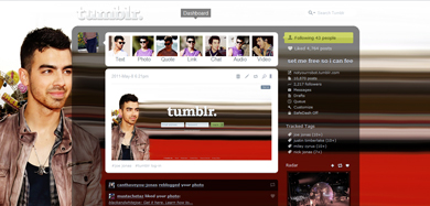joe jonas kca 2011 dash/menu