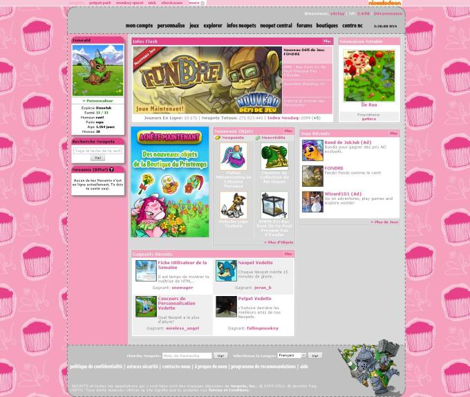 Neopets -  Pink cupcakes