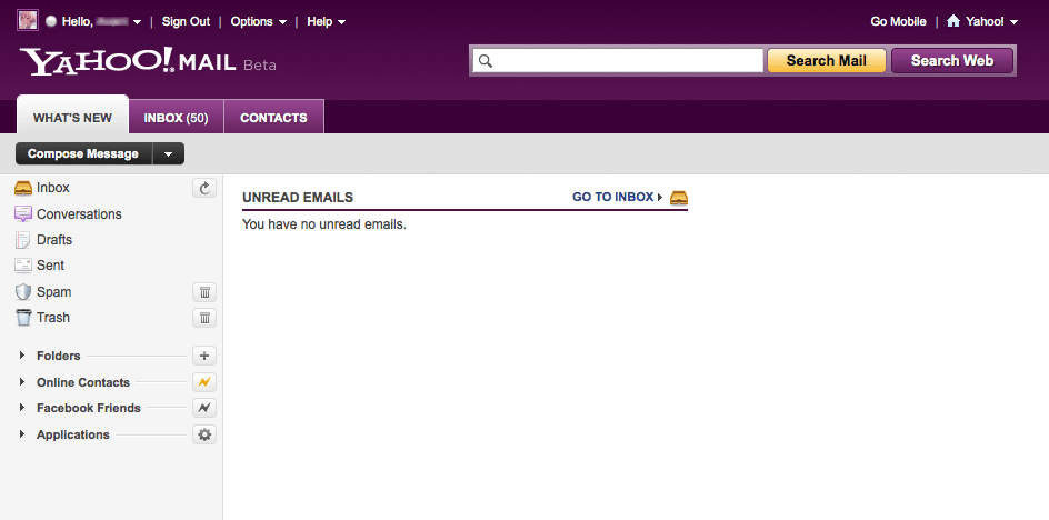 YAHOO! MAIL CLEAN