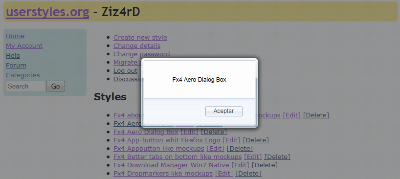 Firefox | Aero Dialog Box