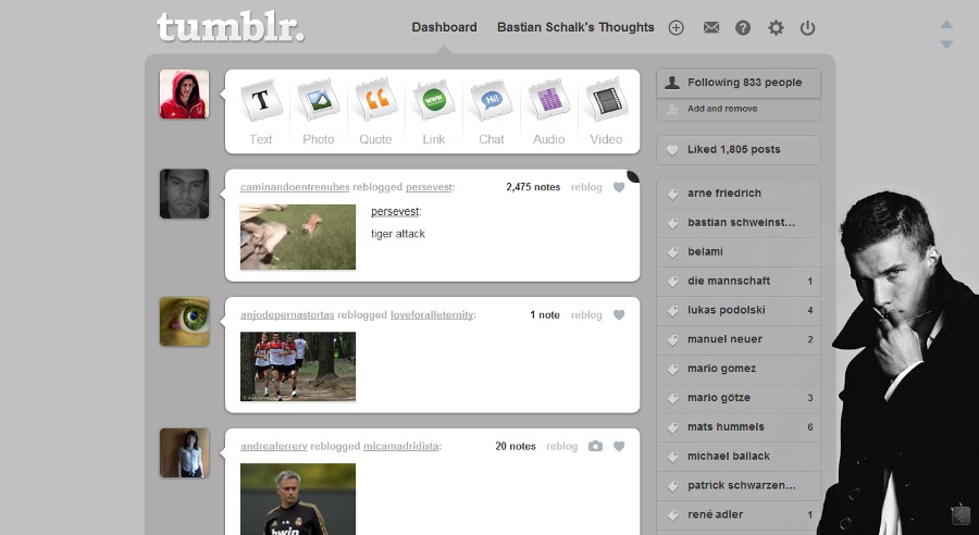 Tumblr - Lukas Podolski (Gray)