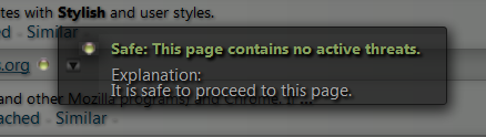 AVG popup - Black Mica
