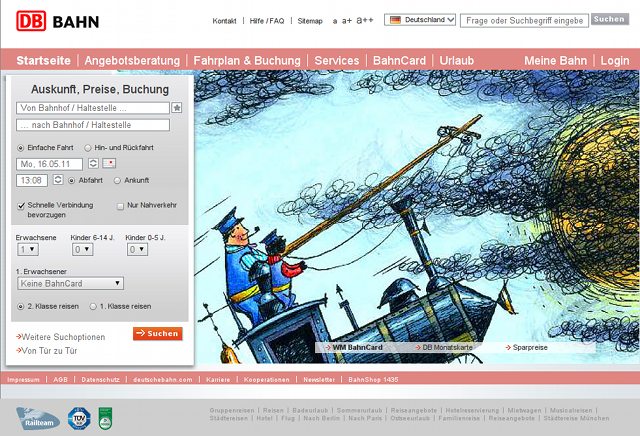 Bahn.de - Jim Knopf Style