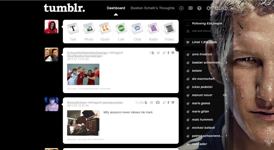 Tumblr - Bastian Schweinsteiger (Black 01)