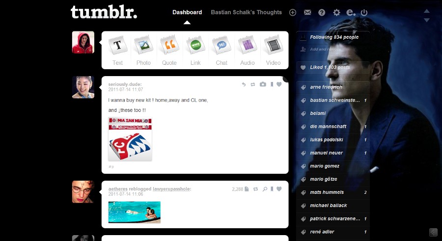 Tumblr - Mario Gomez (Black/Blue 01)
