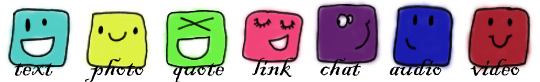 Tumblr Icons - I'm not afraid of colours. [cute!]