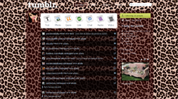 Cheetah print dash theme 2