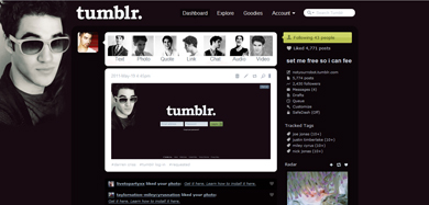 darren criss theme/menu 2