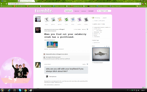 Muse theme for Tumblr dashboard #4