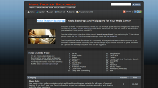 Home Theater Backdrops