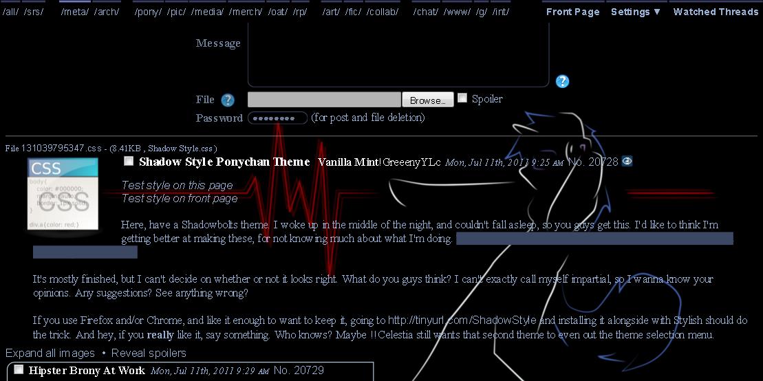 Ponychan - Vinyl Trance Theme
