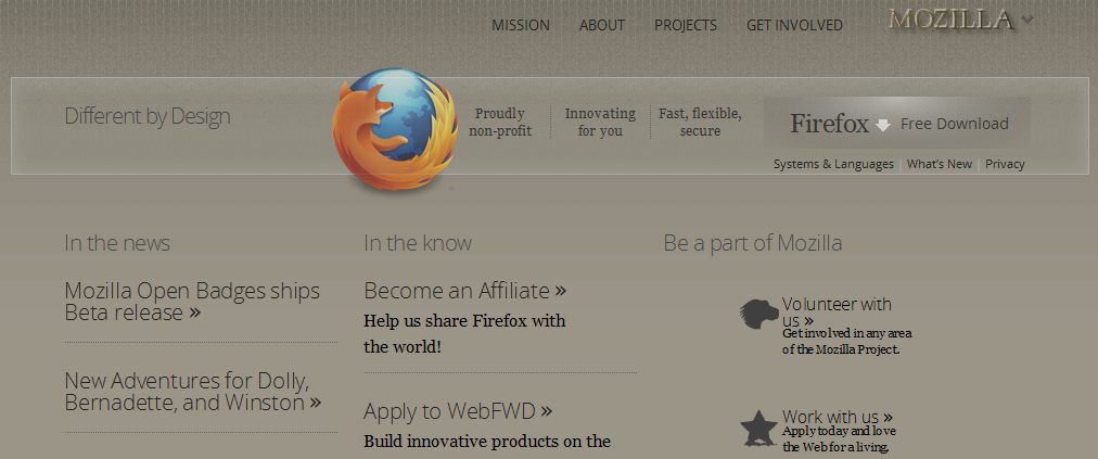 mozilla.org serenity
