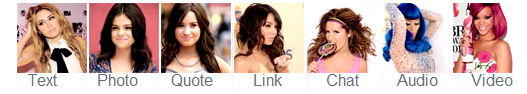 Miley,Selena,Demi,Vanessa,Ashley,Katy, Dash Icons