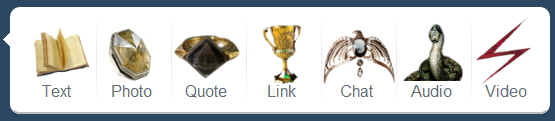 Tumblr - Dashboard Icons - Harry Potter Horcruxes