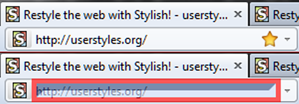 Firefox - Bookmark Star Alternative