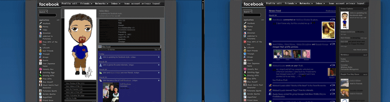 Black, blue, greyed and glossed, with NO adds