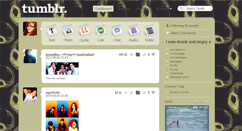 Tumblr Feather theme - purple(FIXED)