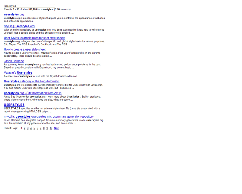 Google Search EXTREME Cleaner