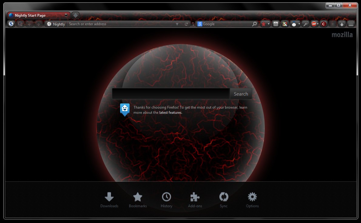 about:home - LavaFox & BlackFox