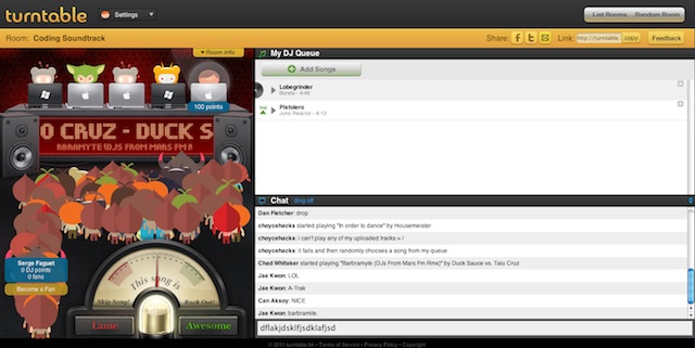 turntable.fm fullscreen