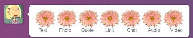 realistic flower dash icons