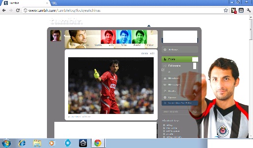 Tumblr | Luis Michel | Theme and Menu