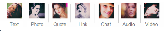 Cheryl Cole New Post Icons