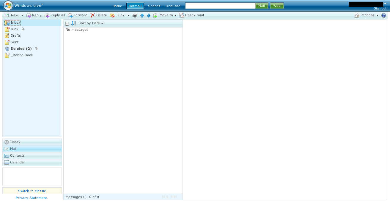 Cleaner Hotmail