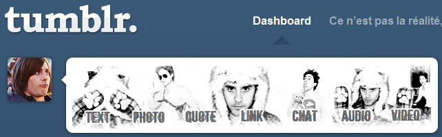 30 Seconds To Mars dashboard theme 3