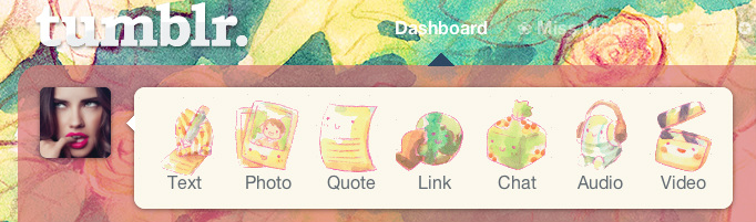 Raindropmemory tumblr dashboard icons