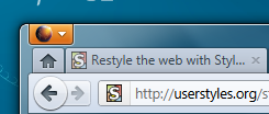 Firefox | App-button whit 16px Firefox Logo