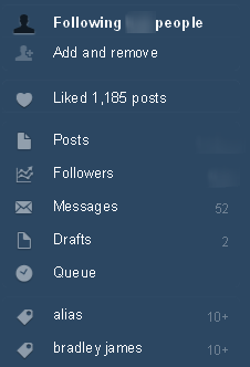 Tumblr Script - Old Sidebar Look