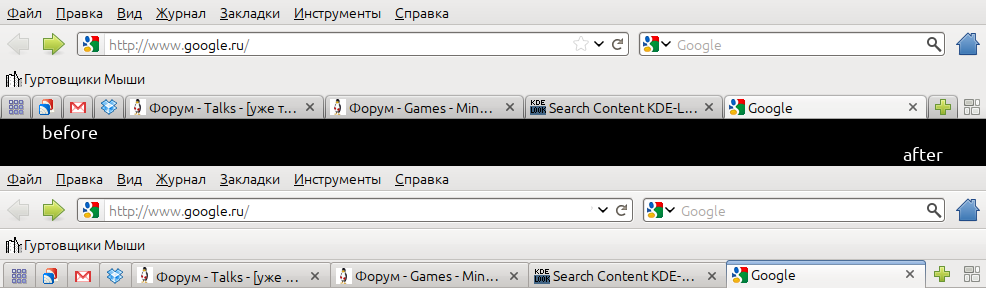 Native look for PaleMoon/Firefox 4+ on Linux