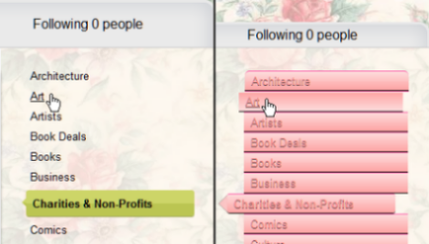 tumblr eXtras - Pink/Floral