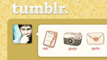 Yellow Lace Tumblr Dashboard