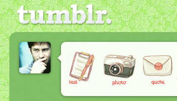 Green Lace Tumblr Dashboard