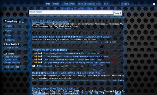 Google Mesh Transparent Effects 2011
